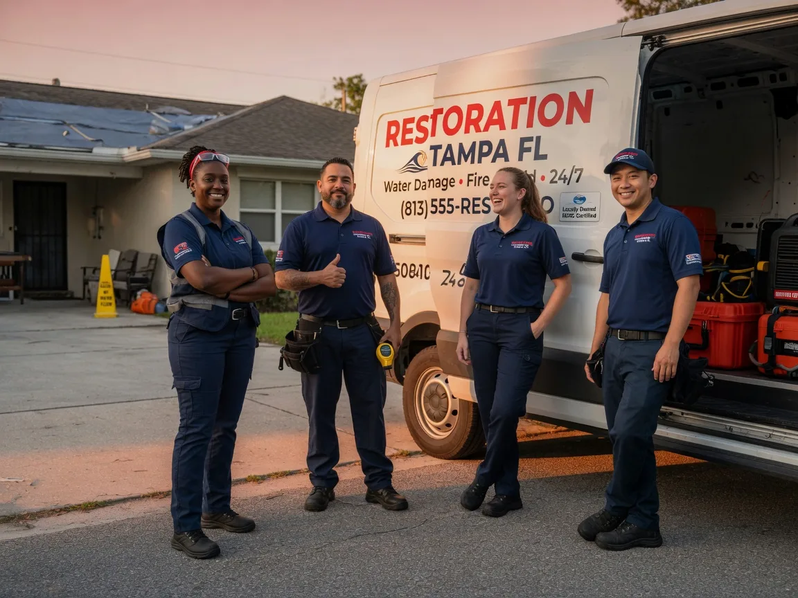 Water Damage Restoration company in Mount Olive, NC